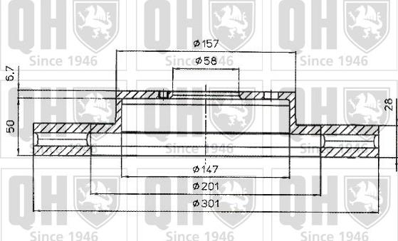 Quinton Hazell BDC4857 - Discofreno autozon.pro