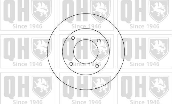 Quinton Hazell BDC4319 - Discofreno autozon.pro