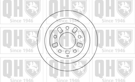 Quinton Hazell BDC4743 - Discofreno autozon.pro