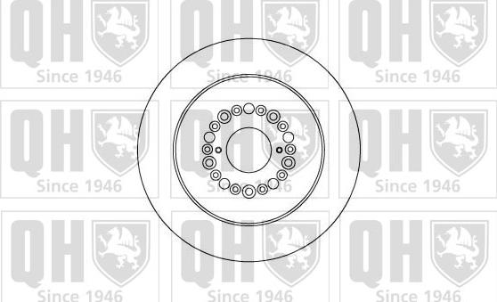 Quinton Hazell BDC5080 - Discofreno autozon.pro