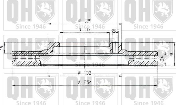 Quinton Hazell BDC5167 - Discofreno autozon.pro