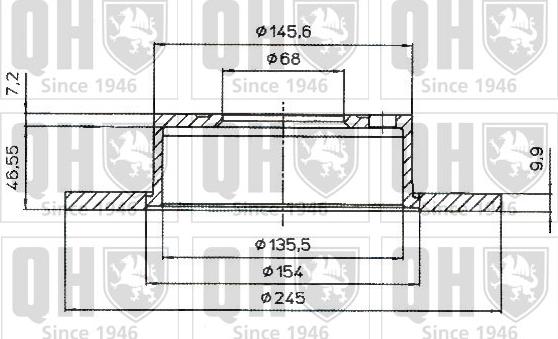 Quinton Hazell BDC5182 - Discofreno autozon.pro