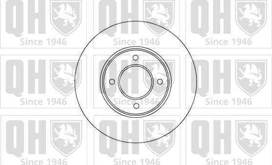 Quinton Hazell BDC1018 - Discofreno autozon.pro