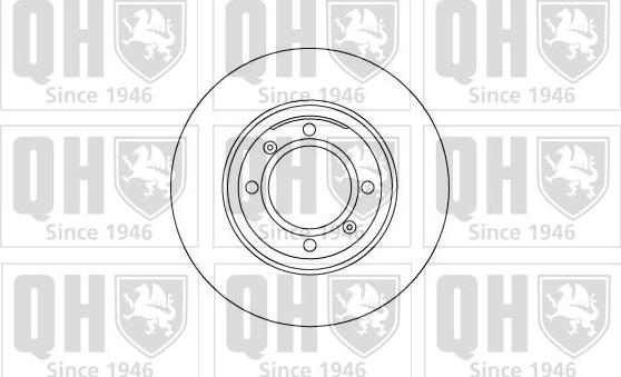 Quinton Hazell BDC1035 - Discofreno autozon.pro