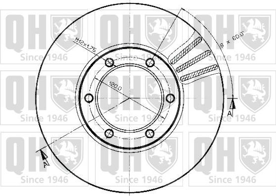 Quinton Hazell BDC3450 - Discofreno autozon.pro