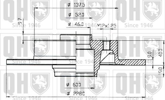 Quinton Hazell BDC3566 - Discofreno autozon.pro