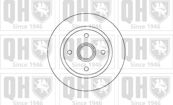 Quinton Hazell BDC3650 - Discofreno autozon.pro