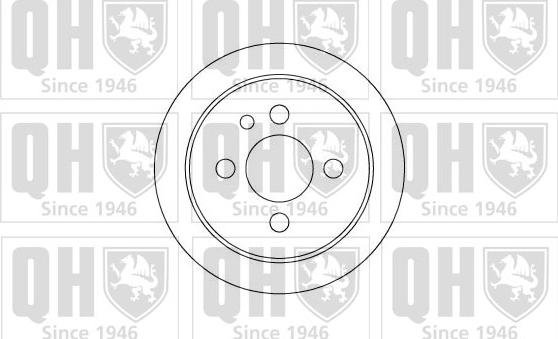 Quinton Hazell BDC3638 - Discofreno autozon.pro