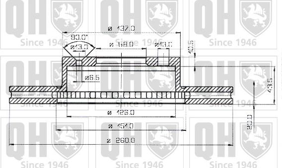 Quinton Hazell BDC3180 - Discofreno autozon.pro