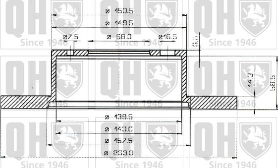 Quinton Hazell BDC3122 - Discofreno autozon.pro