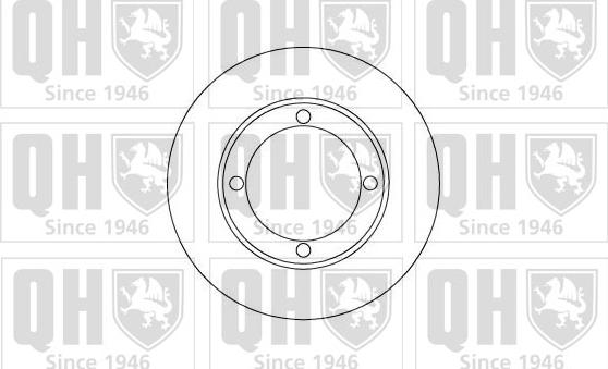 Quinton Hazell BDC3268 - Discofreno autozon.pro