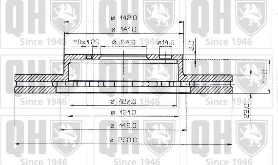 Quinton Hazell BDC3704 - Discofreno autozon.pro