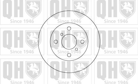 Quinton Hazell BDC3700 - Discofreno autozon.pro