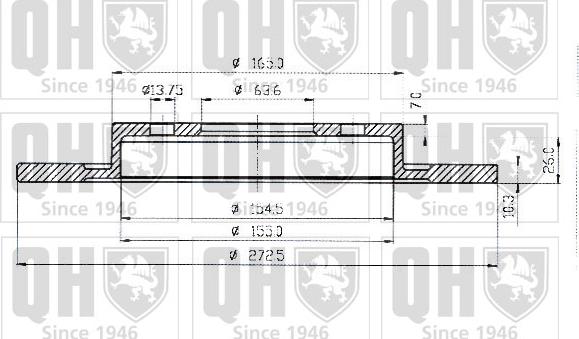 Quinton Hazell BDC3729 - Discofreno autozon.pro