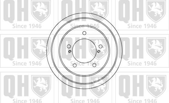 Quinton Hazell BDR401 - Tamburo freno autozon.pro