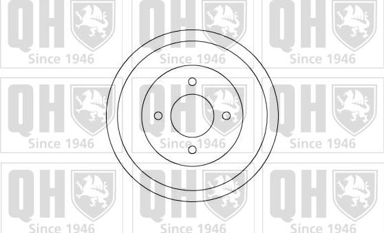 Quinton Hazell BDR431 - Tamburo freno autozon.pro