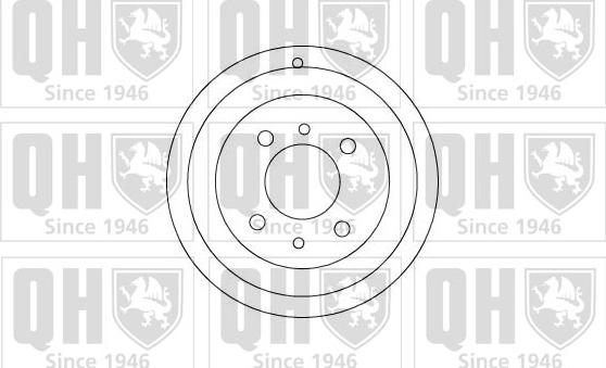 Quinton Hazell BDR426 - Tamburo freno autozon.pro