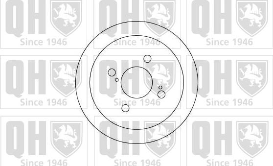 Quinton Hazell BDR547 - Tamburo freno autozon.pro