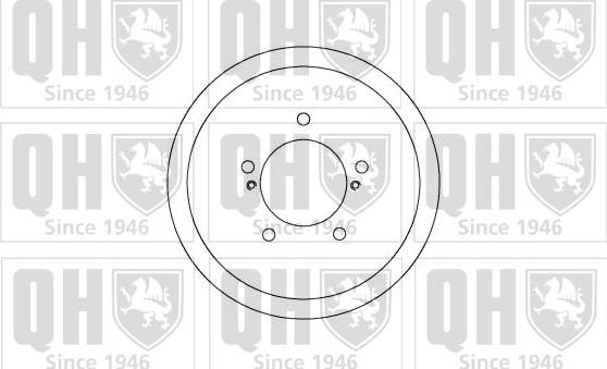 Quinton Hazell BDR365 - Tamburo freno autozon.pro