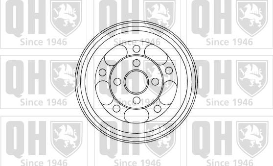 Quinton Hazell BDR363 - Tamburo freno autozon.pro