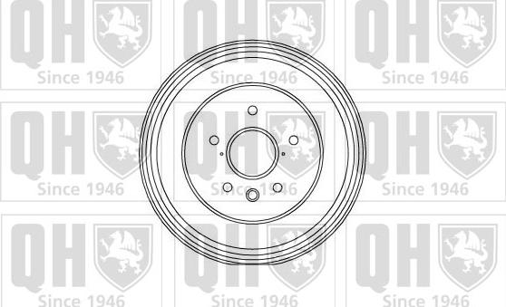 Quinton Hazell BDR315 - Tamburo freno autozon.pro