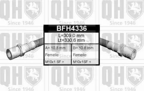 Quinton Hazell BFH4336 - Flessibile del freno autozon.pro