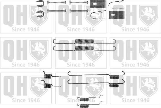 Quinton Hazell BFK454 - Kit accessori, Ganasce freno autozon.pro