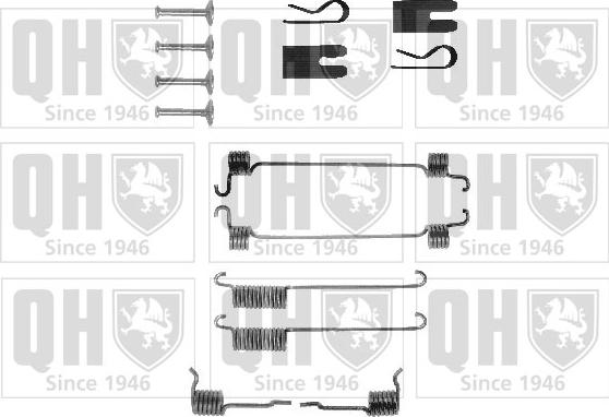 Quinton Hazell BFK415 - Kit accessori, Ganasce freno autozon.pro