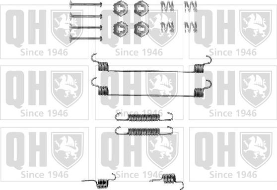 Quinton Hazell BFK426 - Kit accessori, Ganasce freno autozon.pro