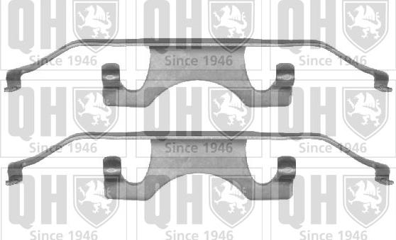 Quinton Hazell BFK896 - Kit accessori, Pastiglia freno autozon.pro