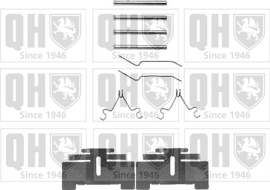 Quinton Hazell BFK804 - Kit accessori, Pastiglia freno autozon.pro