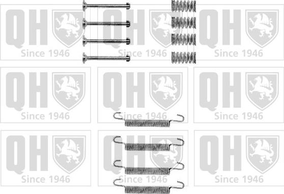 Quinton Hazell BFK346 - Kit accessori, Ganasce freno stazionamento autozon.pro