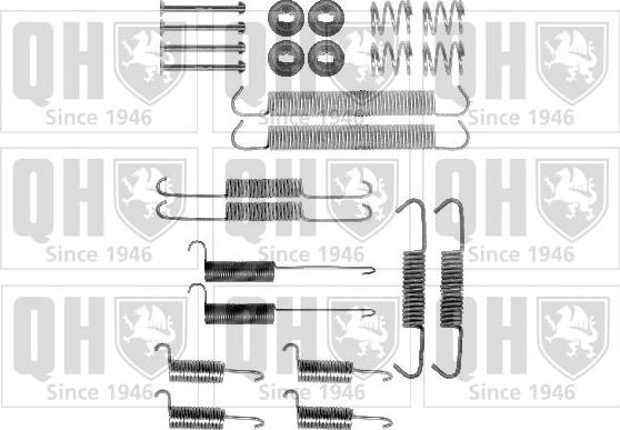 Quinton Hazell BFK358 - Kit accessori, Ganasce freno autozon.pro