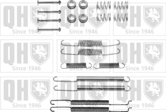 Quinton Hazell BFK361 - Kit accessori, Ganasce freno autozon.pro