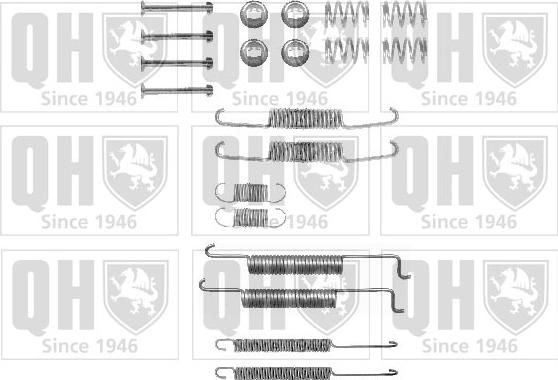 Quinton Hazell BFK305 - Kit accessori, Ganasce freno autozon.pro