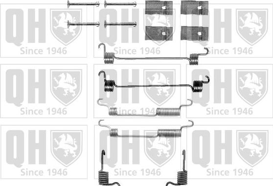 Quinton Hazell BFK319 - Kit accessori, Ganasce freno autozon.pro