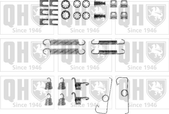 Quinton Hazell BFK370 - Kit accessori, Ganasce freno autozon.pro