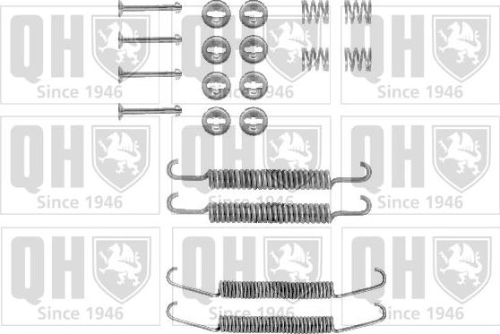 Quinton Hazell BFK298 - Kit accessori, Ganasce freno autozon.pro