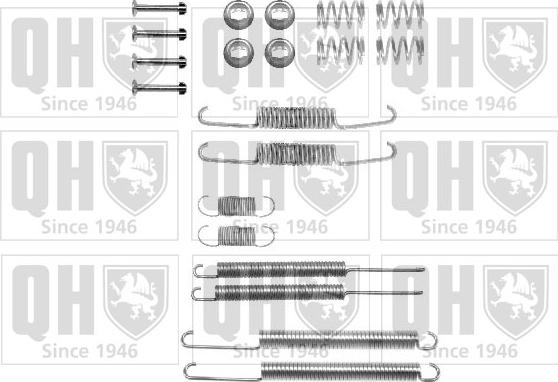 Quinton Hazell BFK235 - Kit accessori, Ganasce freno autozon.pro