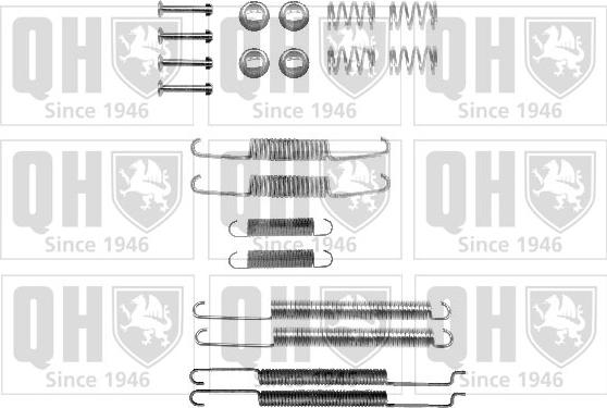 Quinton Hazell BFK278 - Kit accessori, Ganasce freno autozon.pro