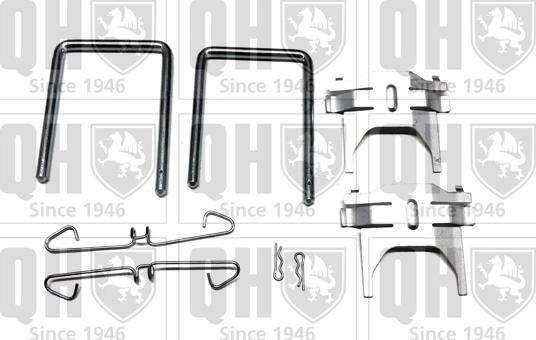 Quinton Hazell BFK772 - Kit accessori, Pastiglia freno autozon.pro