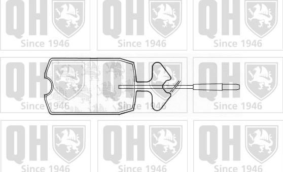 Quinton Hazell BP451 - Kit pastiglie freno, Freno a disco autozon.pro