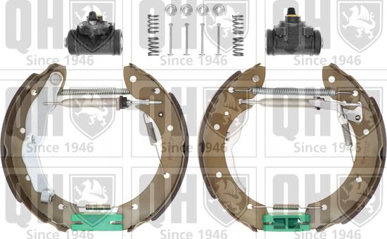 Quinton Hazell BS955K1 - Kit ganasce freno autozon.pro