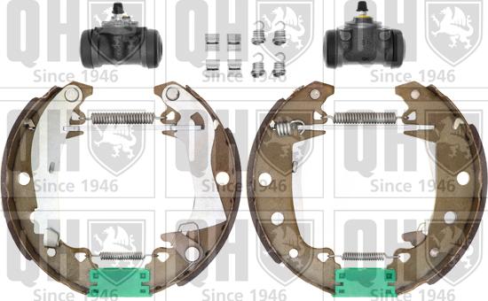 Quinton Hazell BS546K3 - Kit ganasce freno autozon.pro