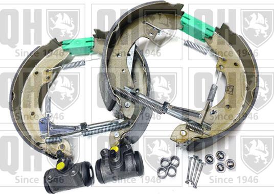 Quinton Hazell BS688K6 - Kit ganasce freno autozon.pro