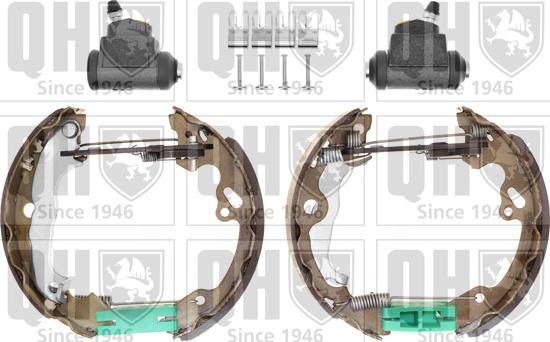 Quinton Hazell BS1052K2 - Kit ganasce freno autozon.pro