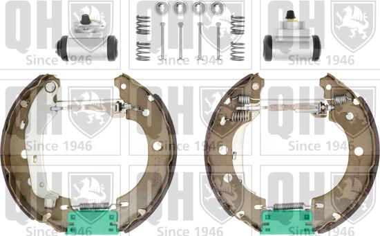 Quinton Hazell BS1034K1 - Kit ganasce freno autozon.pro