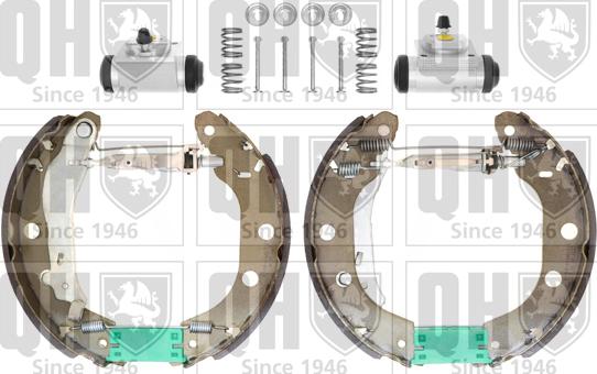 Quinton Hazell BS1033K2 - Kit ganasce freno autozon.pro