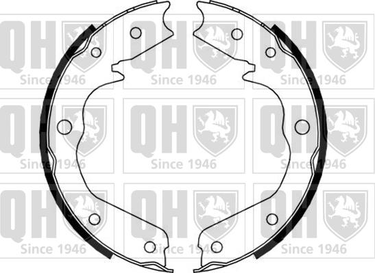 Quinton Hazell BS1159 - Kit ganasce, Freno stazionamento autozon.pro