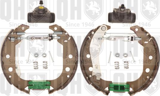 Quinton Hazell BS1167K1 - Kit ganasce freno autozon.pro